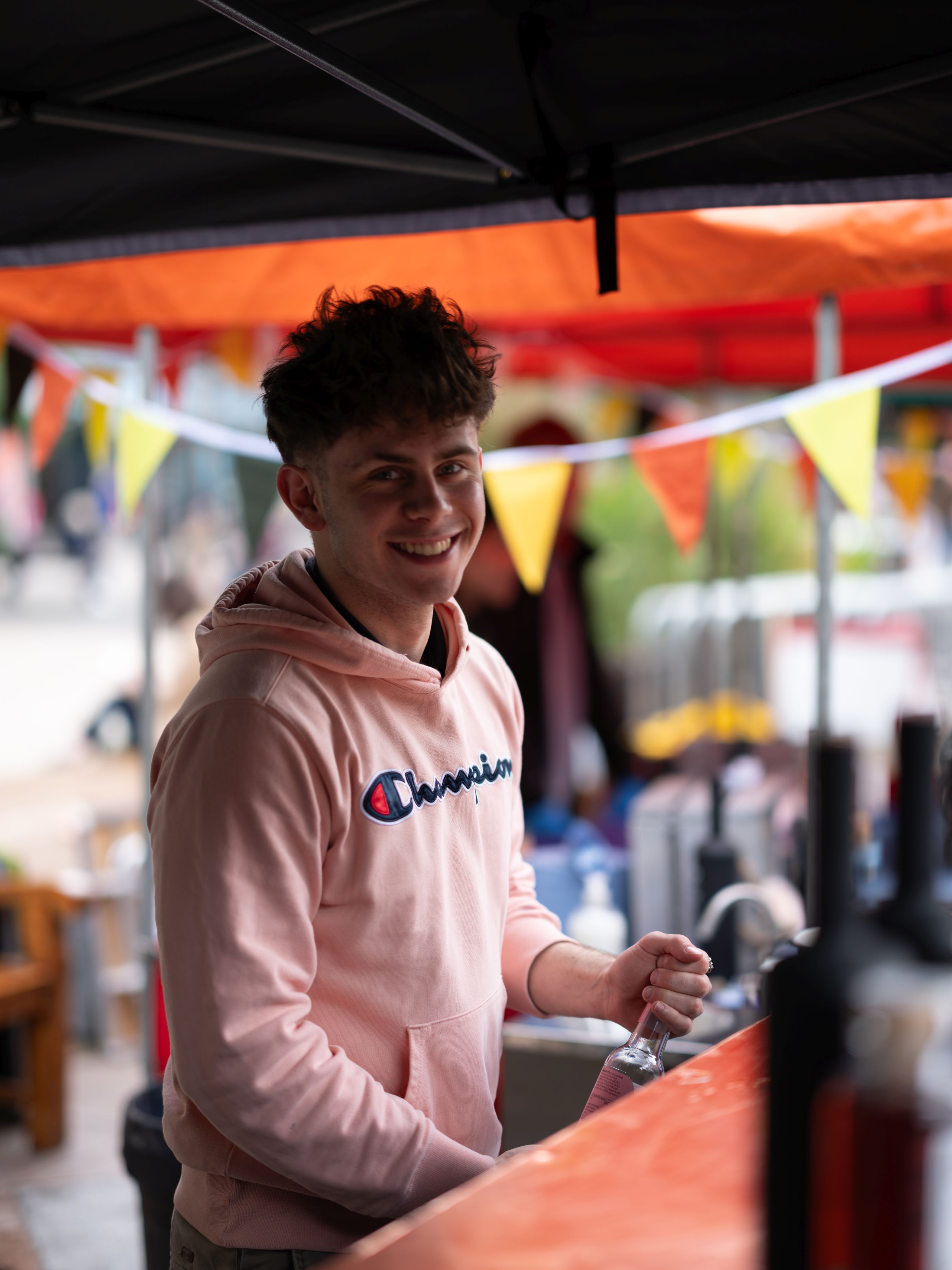 Festival bottle boy